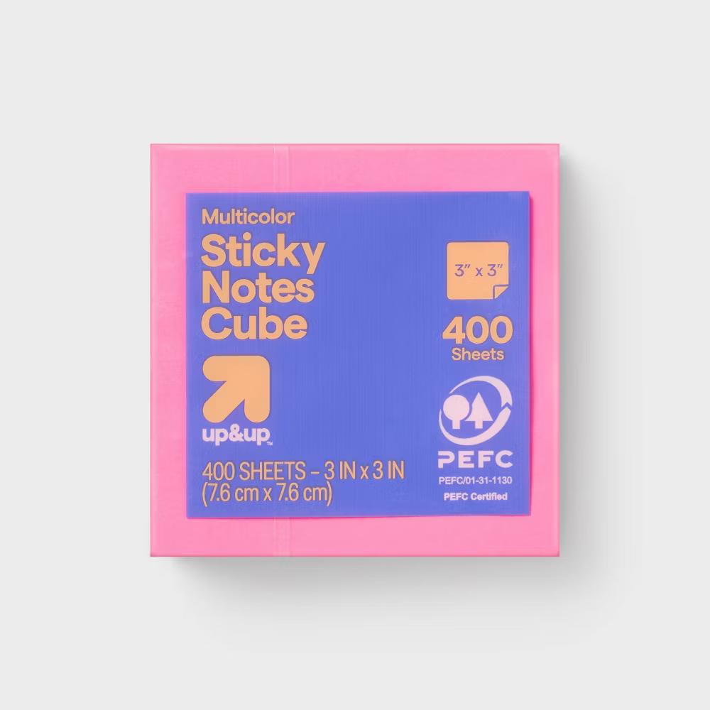 Sticky Notes Cube 3" 3" - Image 3