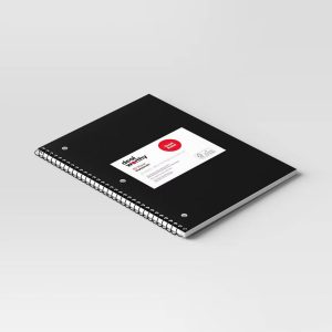 Subject Spiral Notebook Quad Ruled