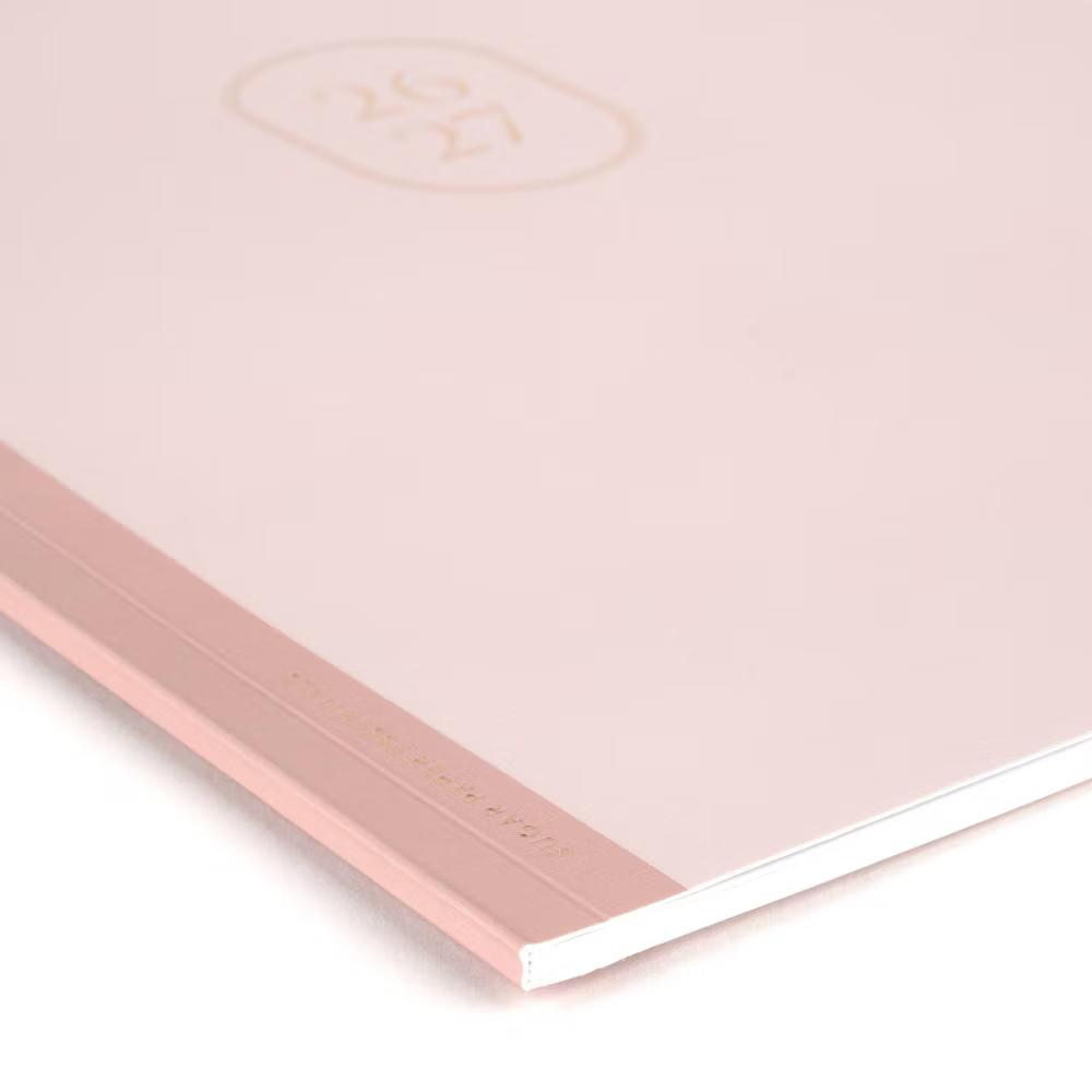 Essentials 8.5"x11" Large 2026-2027 Monthly Planner Pink Badge - Image 6