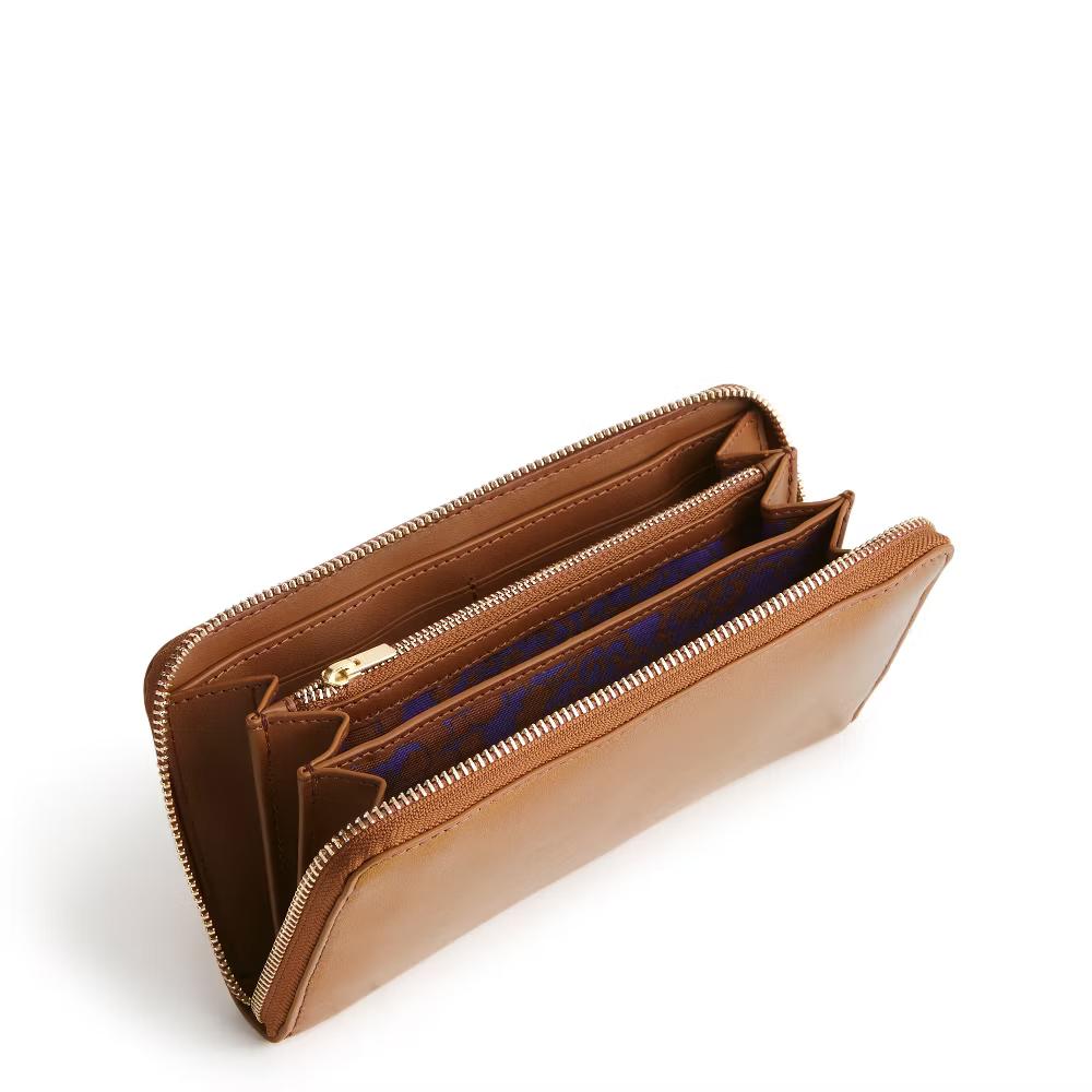 Women's Leather Continental Wallet - Image 4