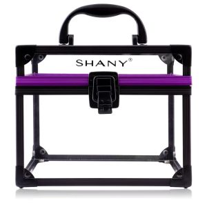 SHANY Clear Cosmetics and Toiletry Train Case