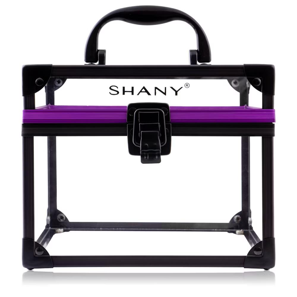 SHANY Clear Cosmetics and Toiletry Train Case