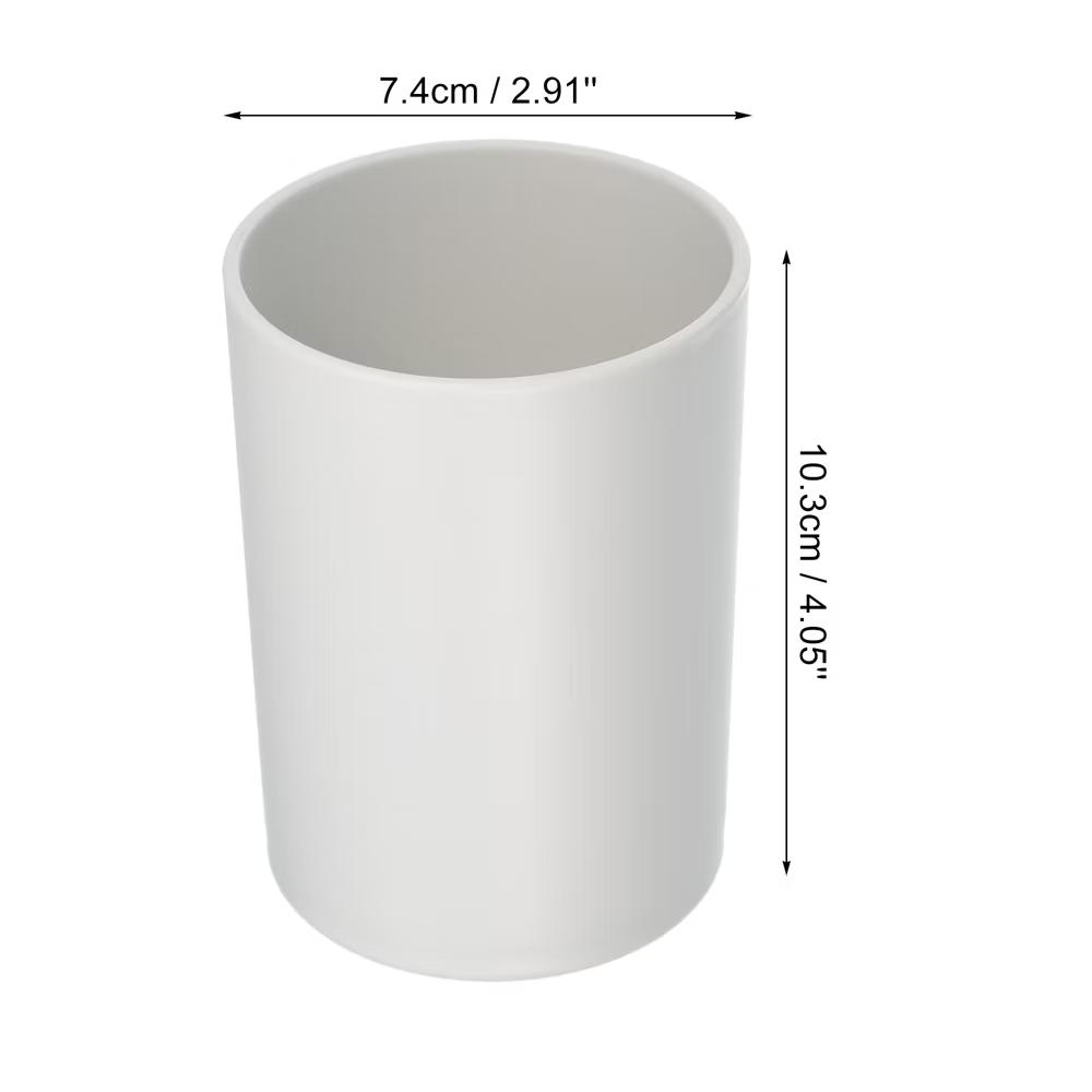Bathroom Toothbrush Tumblers PP Cup for Bathroom Kitchen 4.72''x2.91'' - Image 7