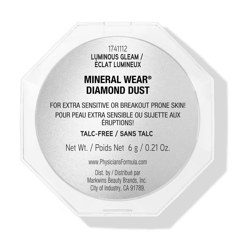 Physicians Formula Mineral Wear Diamond Glow Dust Powder - 0.21oz - Image 4