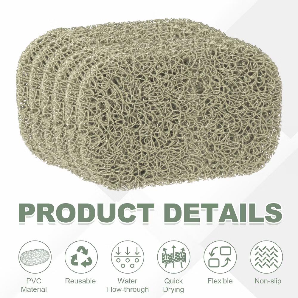 Soap Holder Pads, Soap Dish Saver Holder, Bar Dish Pads Non-Slip Self Draining - Image 30