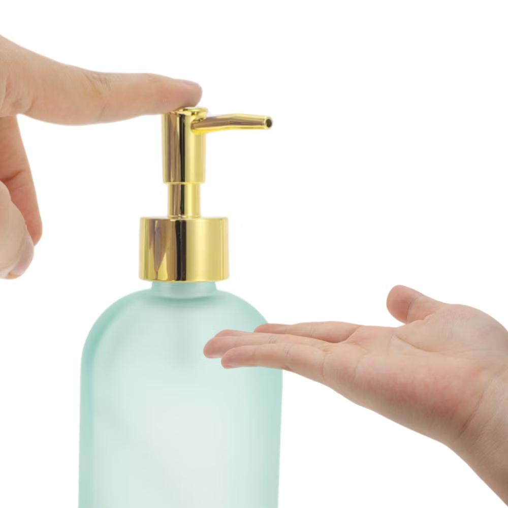 Reusable Cylinder Frosted Soap Dispenser 1 Pc - Image 29