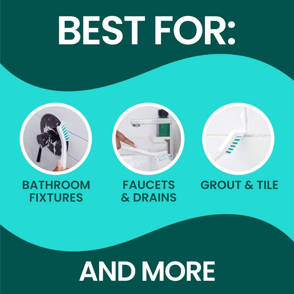 Grout Brush: Multi-Surface Cleaning Tool, Reusable Household Accessory - Image 13