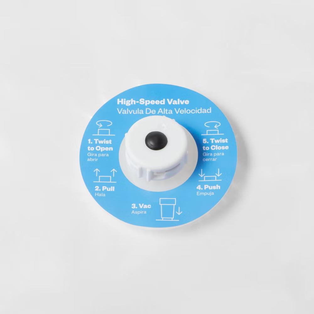 Large 3pc Compression Bags Clear