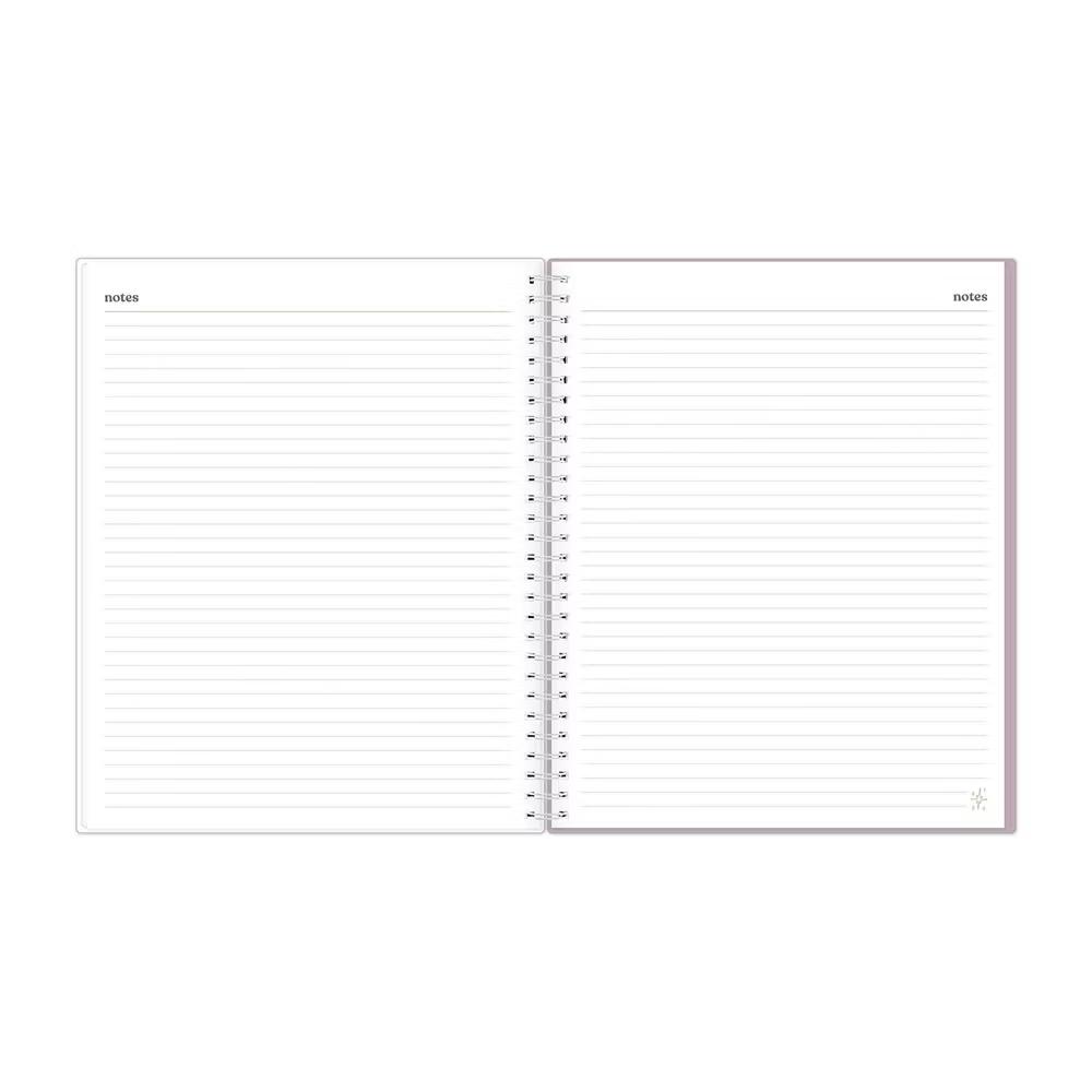 Day Designer 8"x10" 2026-2027 Weekly/Monthly Lila Planner Sweet Daisy Lilac Smooth Frosted Wirebound - Image 11