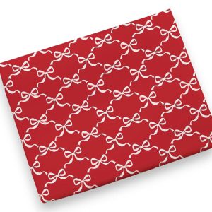 Personalization Mall Christmas Bow Wrapping Paper Roll
