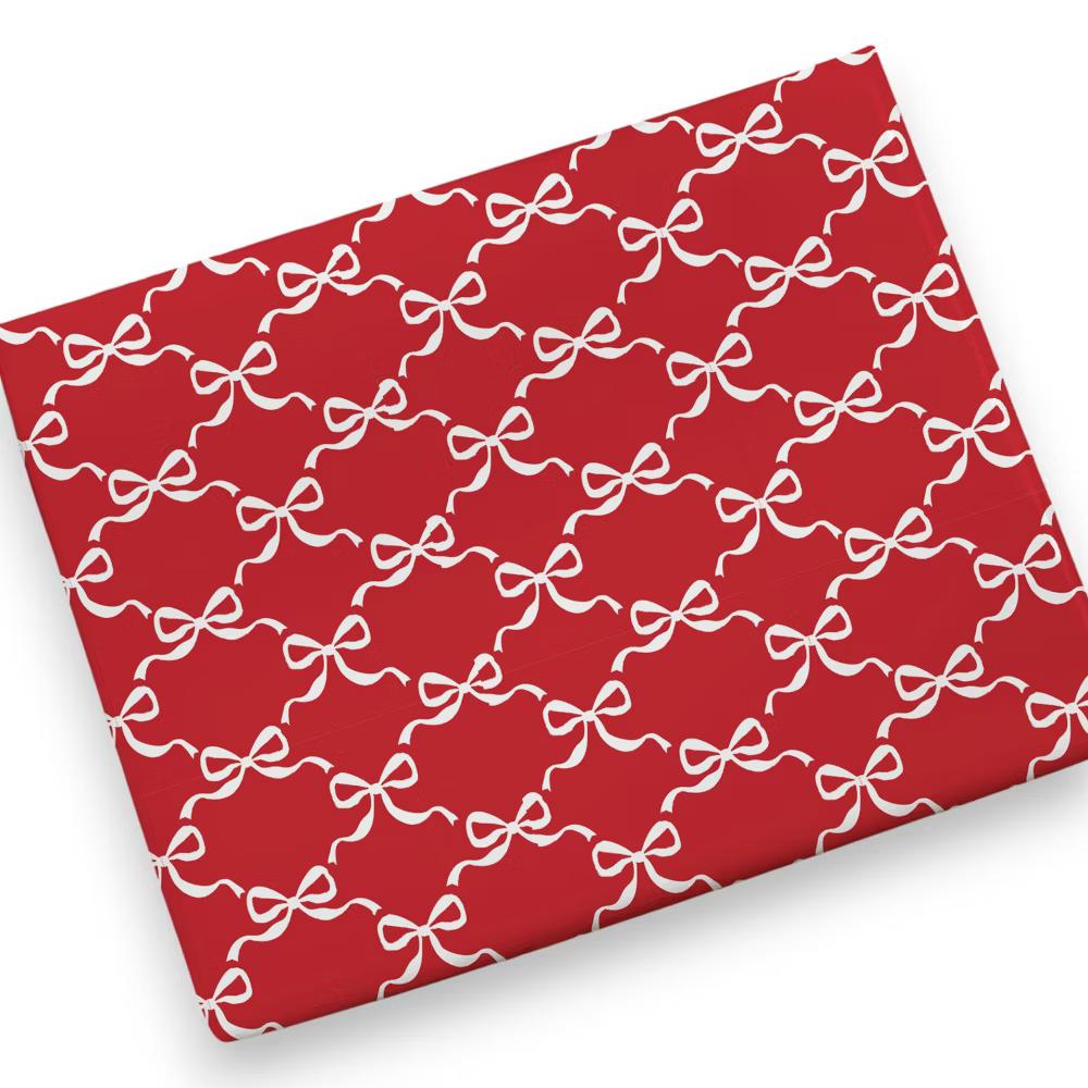 Personalization Mall Christmas Bow Wrapping Paper Roll