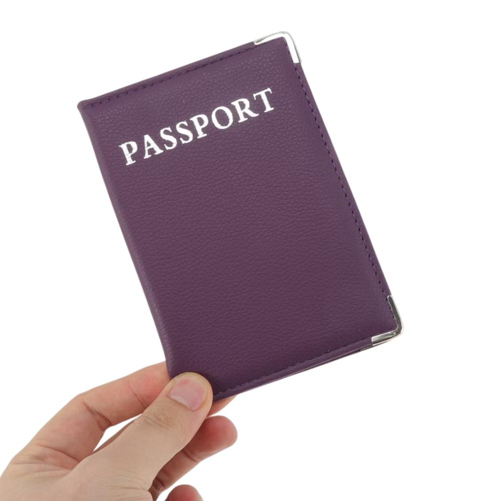 Metallic Edge Passport Holder 1 Pc - Image 12