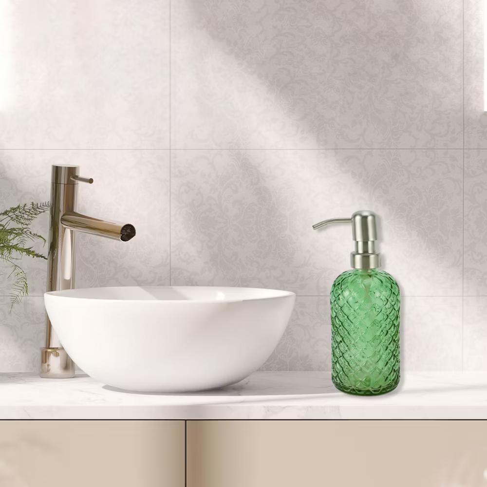 Simple Cylindrical Soap Pump Dispenser 400ml 1 Pc - Image 32