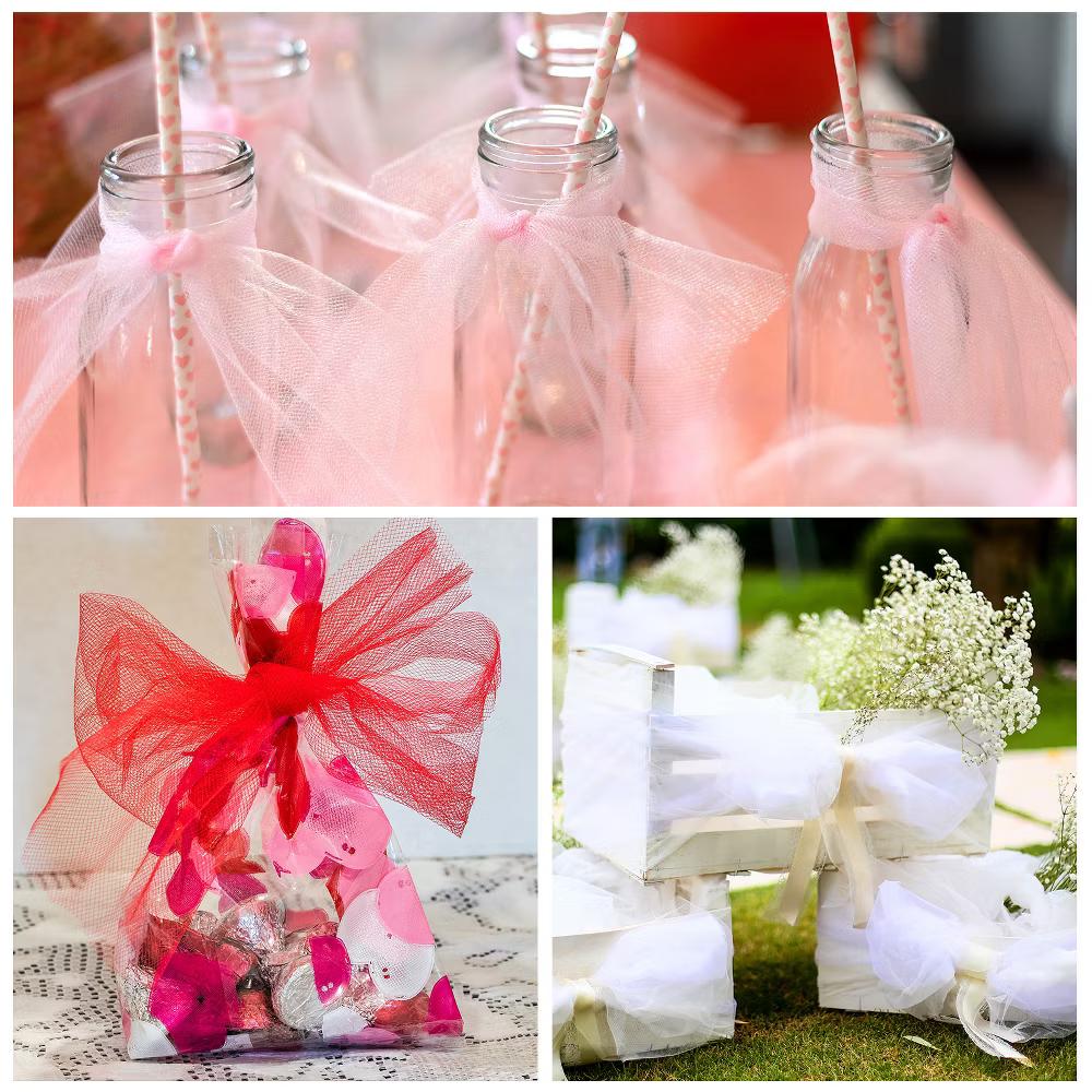 Wedding DIY Crafts Soft Durable Lightweight Decorative Ribbon - Image 24