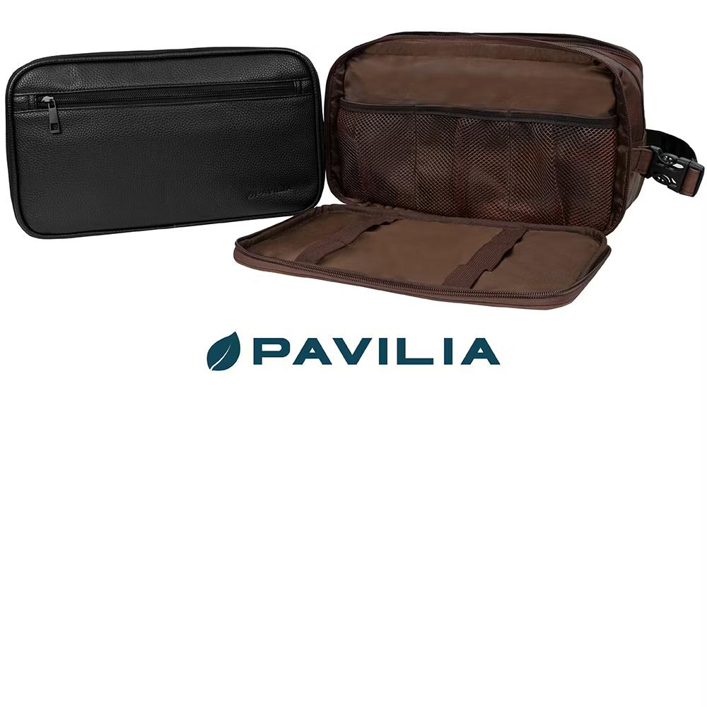 Toiletry Bag for Men, Travel Pouch Essentials Shaving Dopp Kit, Water Resistant Organizer Case Accessories - Image 12