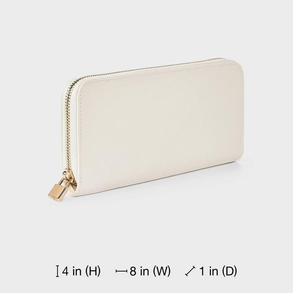 Large Zip Wallet with Charm - Image 19