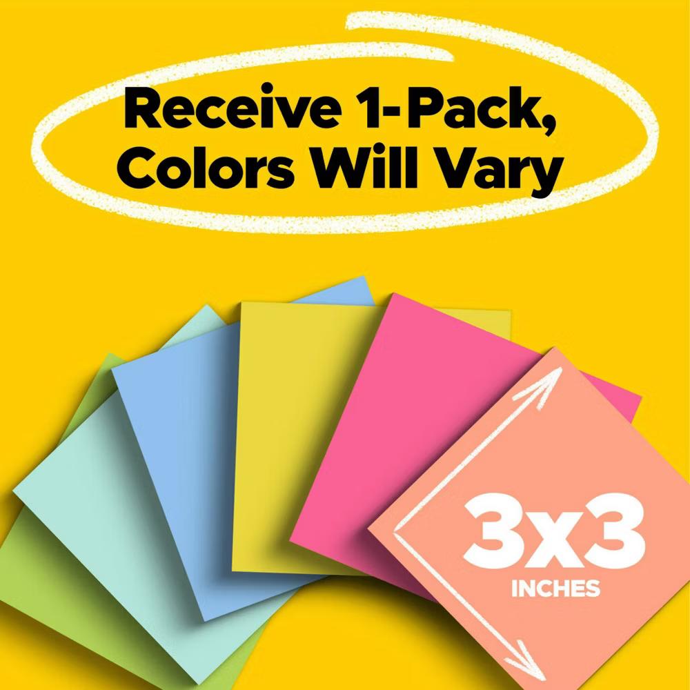 3"x3" Sticky Notes 90 Sheets - Image 4