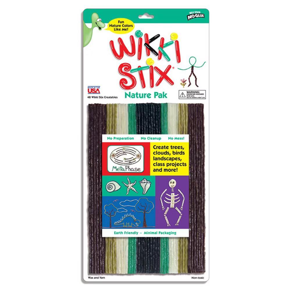 Wikki Stix - Triple Pak - Nature, Primary, Neon - 144 Pieces - Image 5