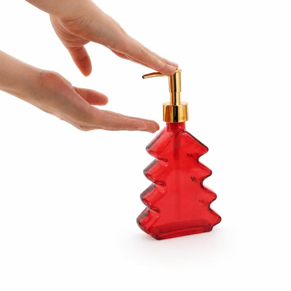 Christmas Tree Shape Pump Soap Dispenser 1 Pc - Image 18