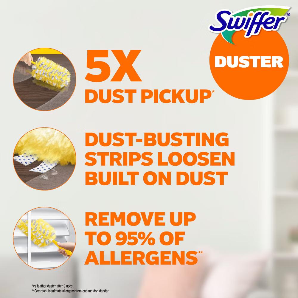 Swiffer Duster Multi-Surface Heavy Duty Refills - Unscented - Image 12
