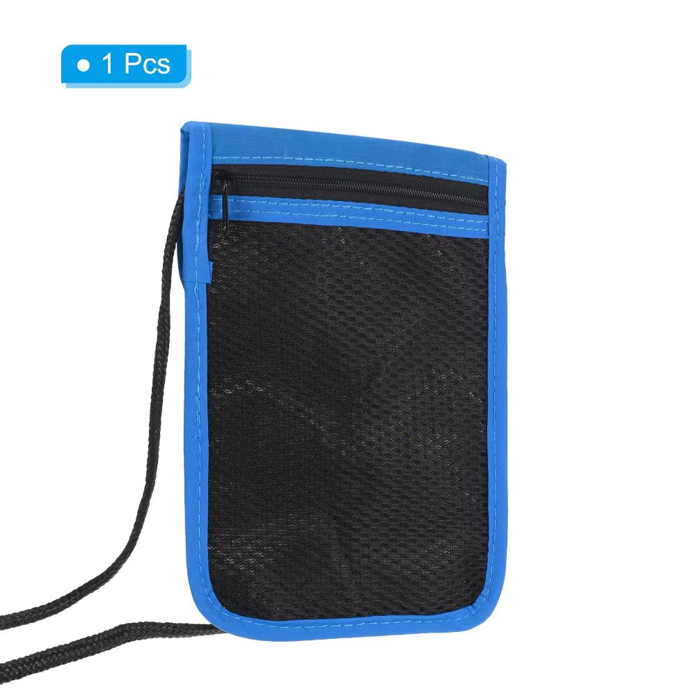 Waterproof Passport Holder Neck Wallet for Women Men - Image 17