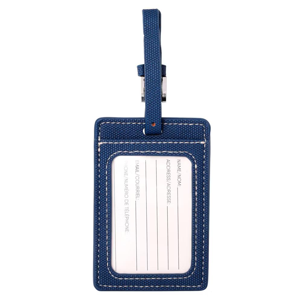 Lands' End Luggage Tags 2-Pack, Travel Bag Tag, Suitcase Identifier - Image 2