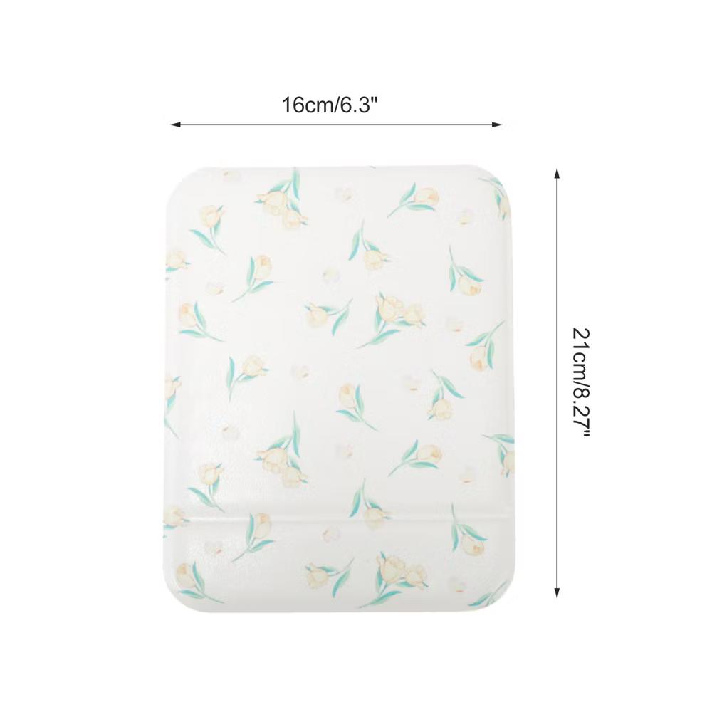 Women Makeup Mirror for Travel Yellow 1 Pc - Image 2