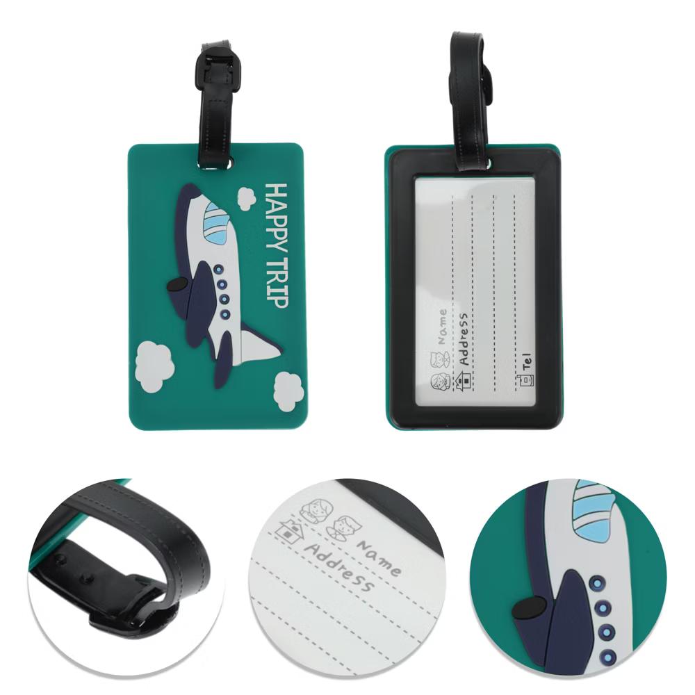 Happy Pattern Luggage Tag 1 Pc - Image 8