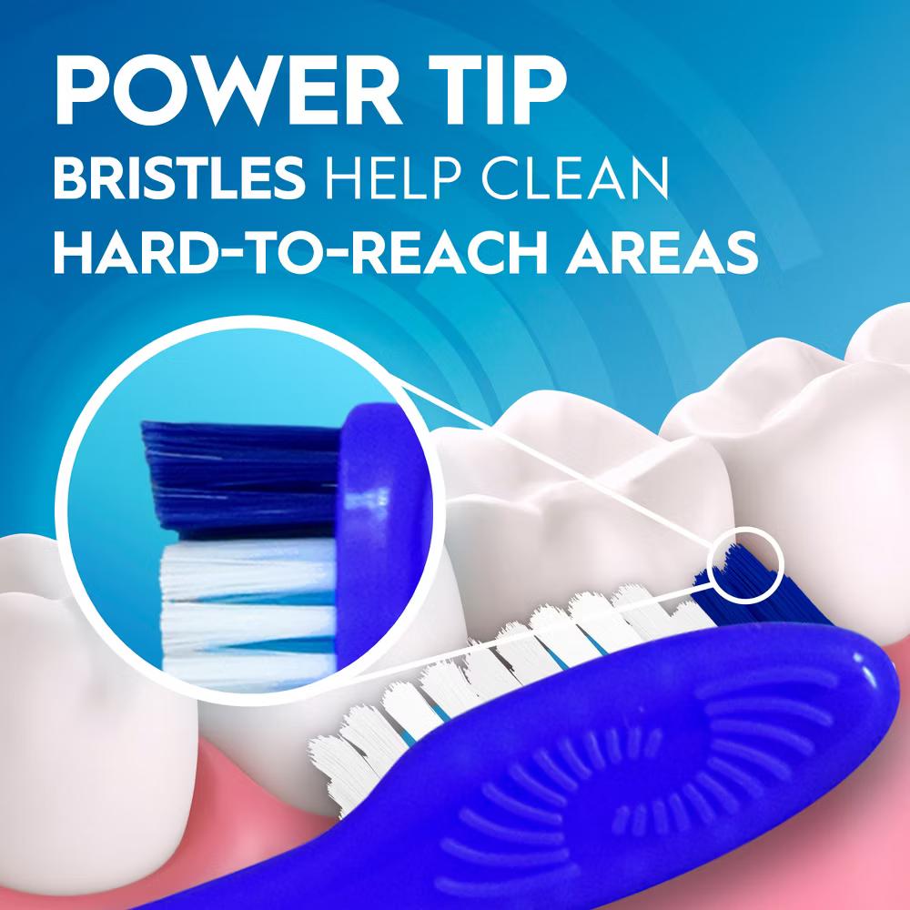 Dual Clean Toothbrush - Soft - 4ct - Image 7