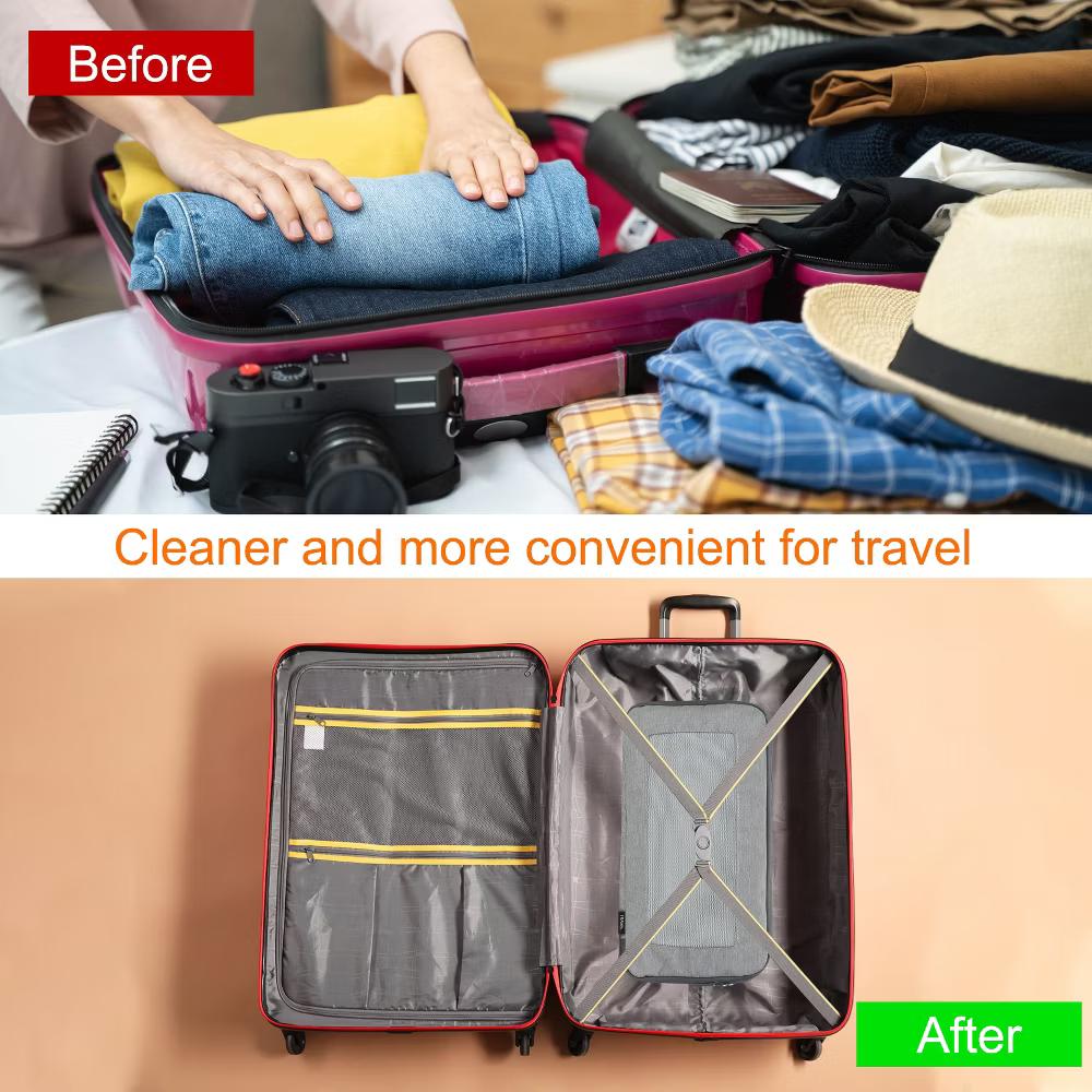 Compression Packing Cube Travel Luggage Organizers Bag 1 Pc - Image 23