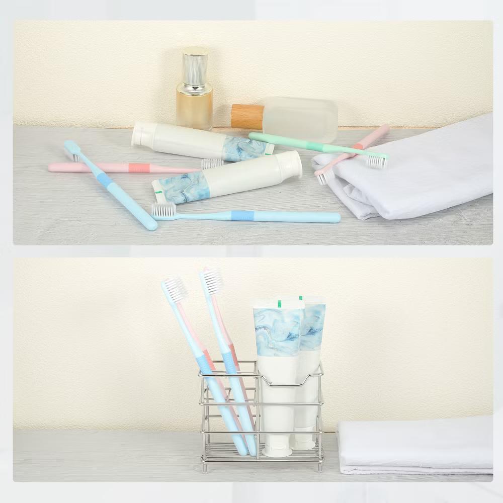 4 Slots 304 Stainless Steel Toothbrush Toothpaste Holder 1 Pc - Image 9