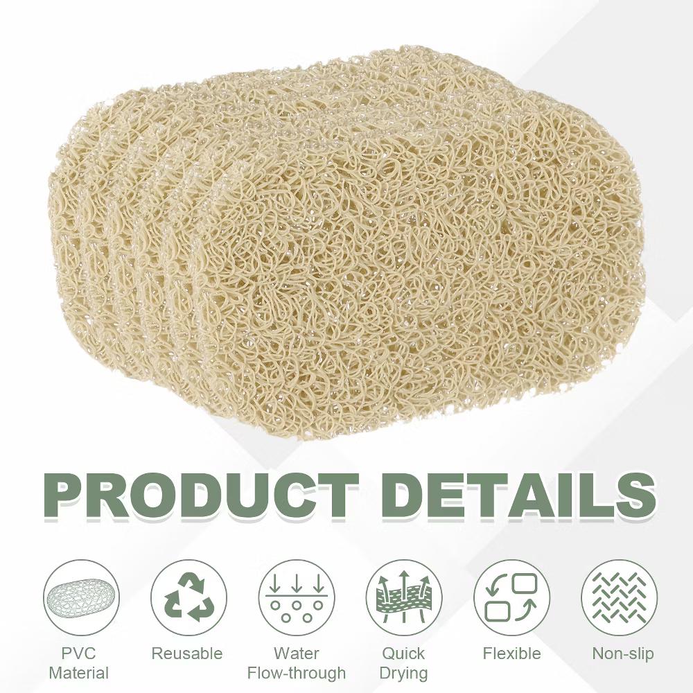 Soap Holder Pads, Soap Dish Saver Holder, Bar Dish Pads Non-Slip Self Draining - Image 43