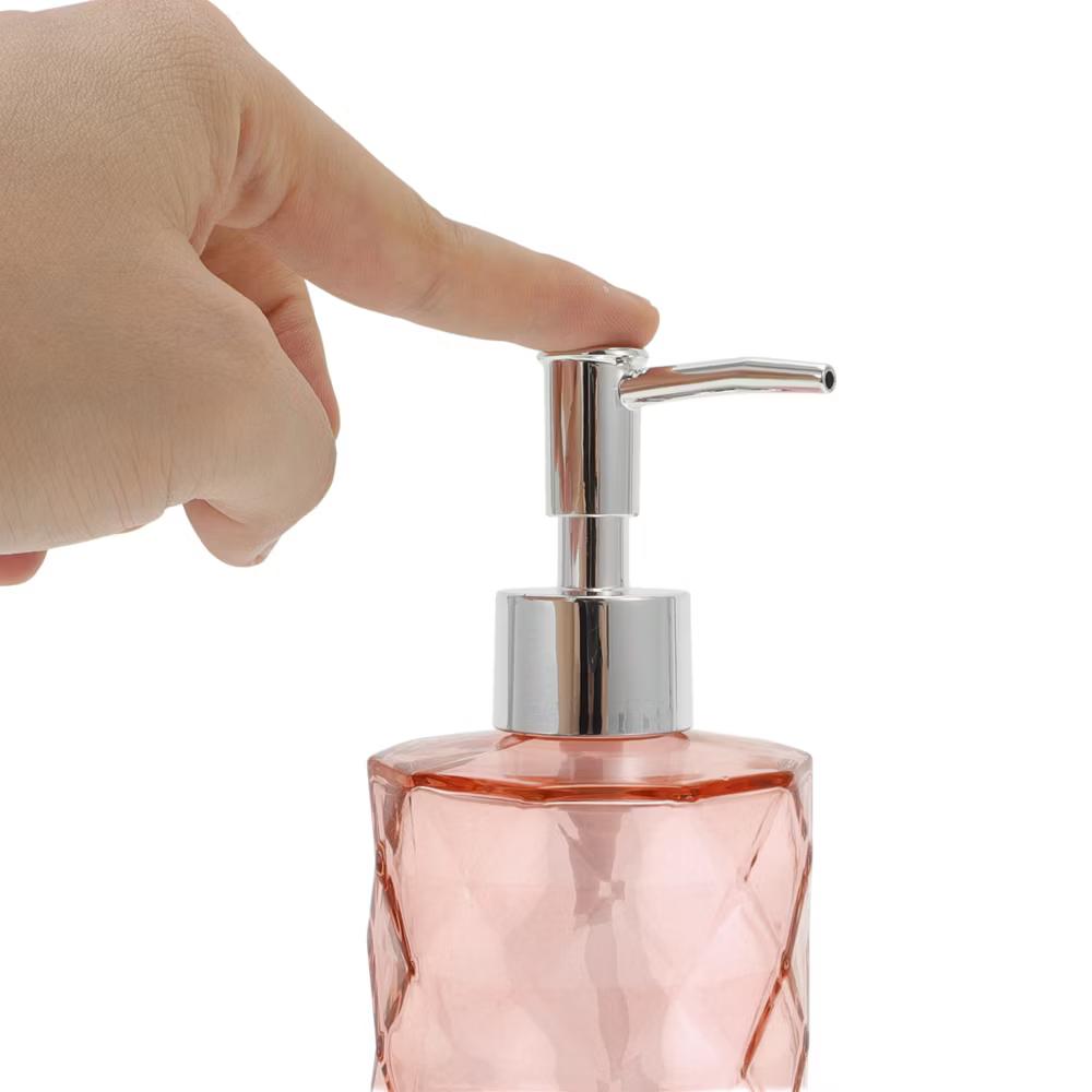 Durable Diamond-shaped Soap Dispenser 11.16oz 1 Pc - Image 30