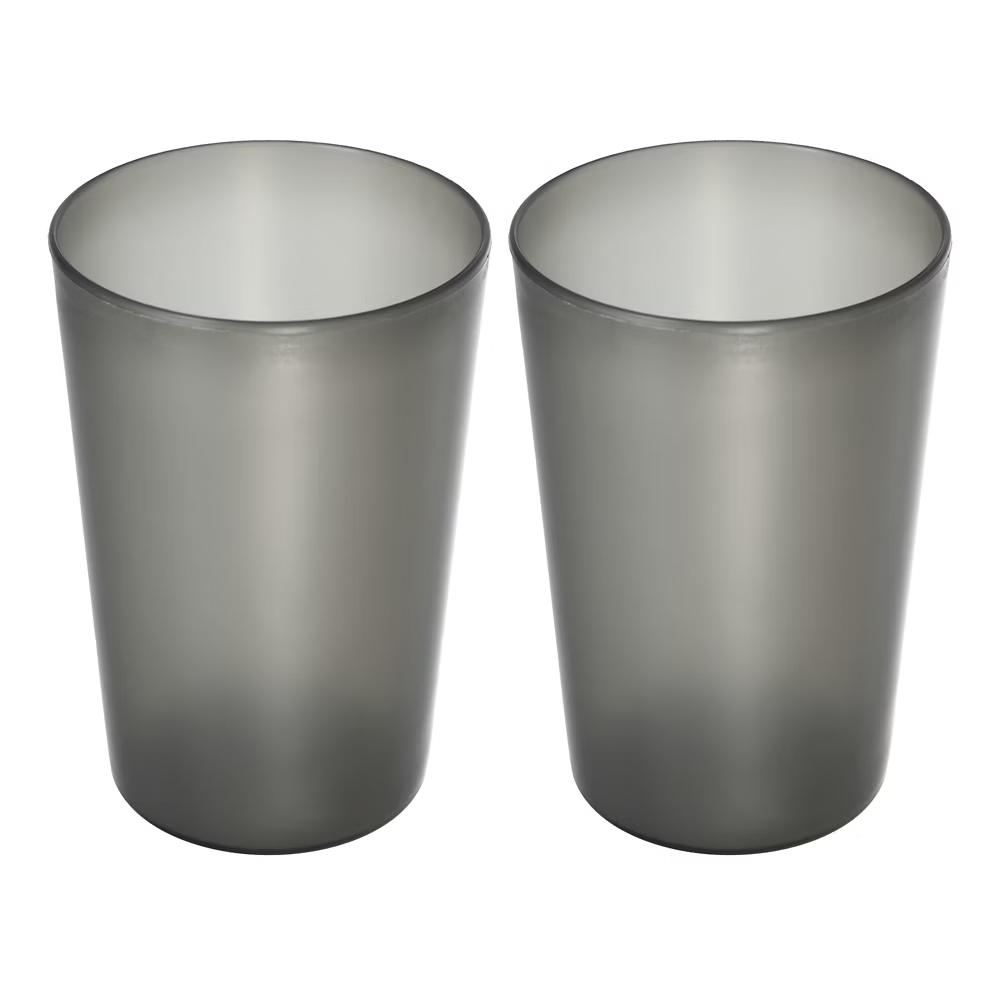 Bathroom Toothbrush Tumblers PP Cup for Bathroom 4.92''x3.03'' 2pcs - Image 8
