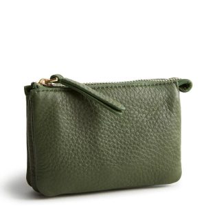 Women's Leather Accordion Card Case
