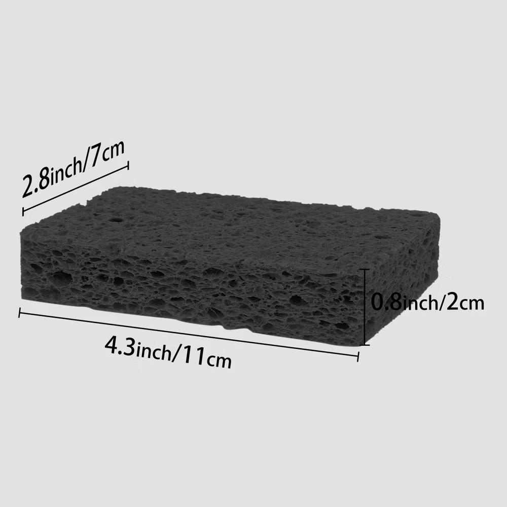 Kitchen Household Cleaning Non-Scratch Cleaning Sponge 6 Pcs - Image 3
