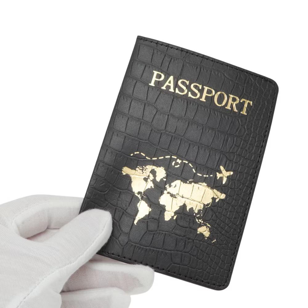 Texture Pattern Passport Holder 1 Pc - Image 5