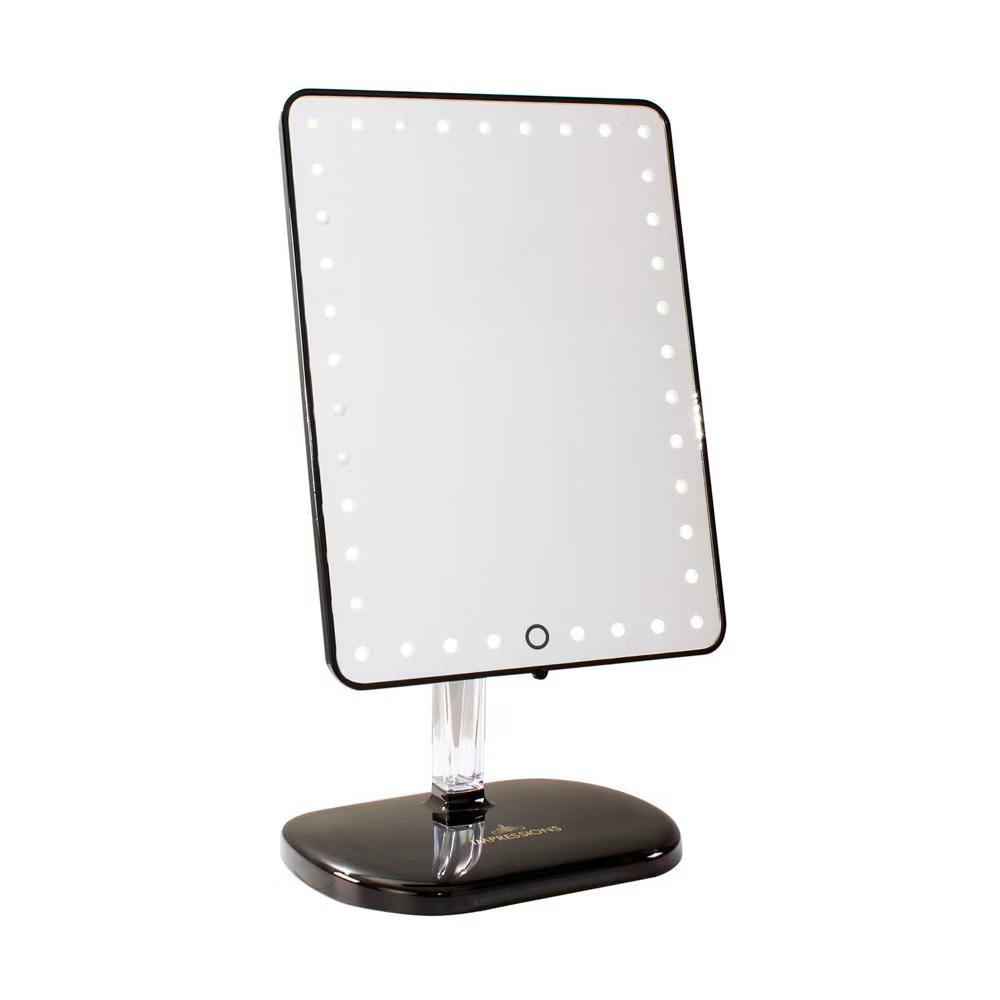 Impressions Vanity Touch Pro LED Makeup Mirror with Bluetooth Audio+Speakerphone & USB Charger - Image 6