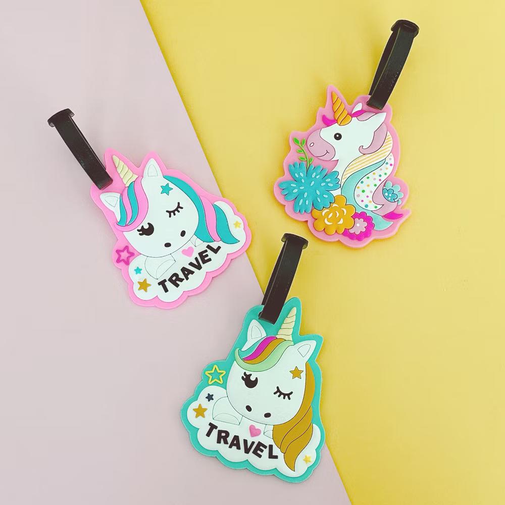 Silicone Animal Luggage Tag with ID Card (Set of 3) - Image 15