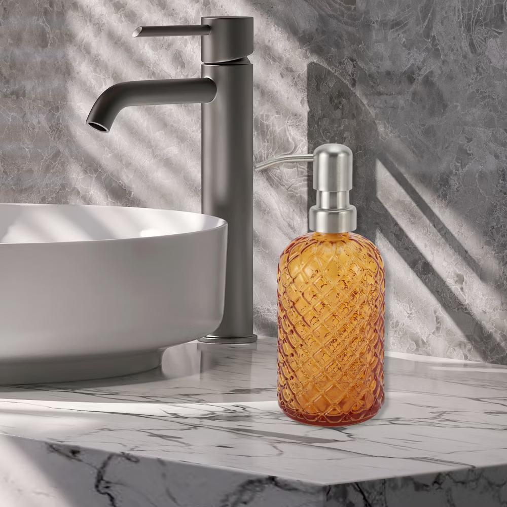 Simple Cylindrical Soap Pump Dispenser 400ml 1 Pc - Image 48