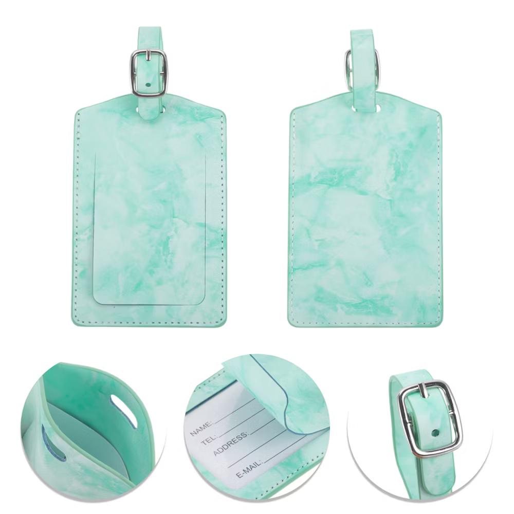 Marble Pattern Luggage Tag 1 Pc - Image 19