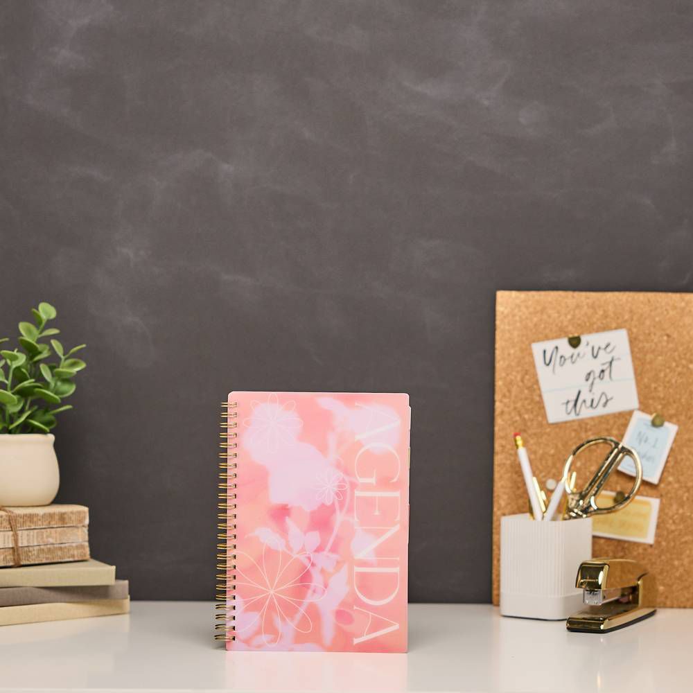 Happy Brands 2026-2027 6"x8.375" Organized Liminal Garden Small 12 Months Twin Loop Dated Teacher Planner - Image 11