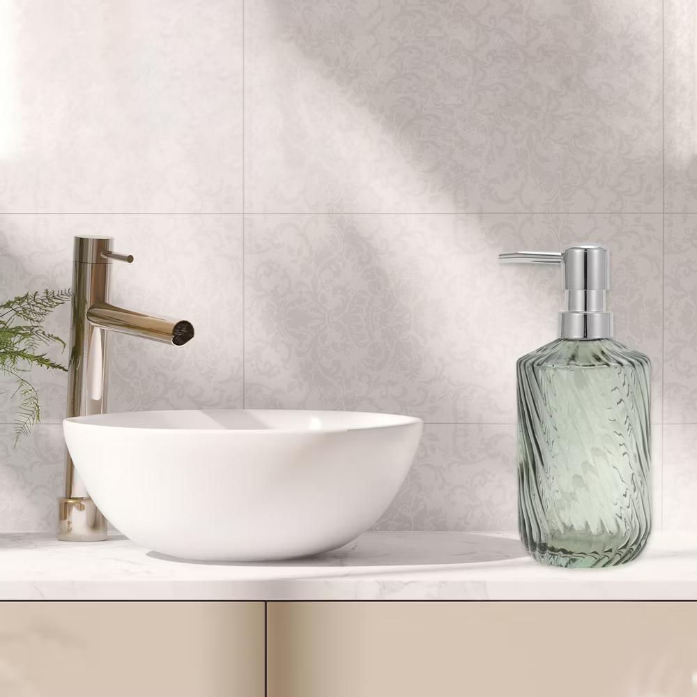 Durable Cylinder Twill Lines Soap Dispenser 1 Pc - Image 36