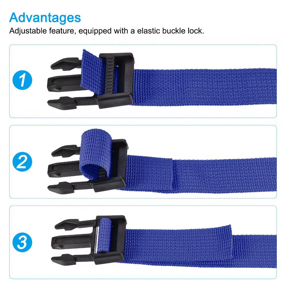 Travel Packing Accessories Adjustable Utility Straps 2 Pcs - Image 4