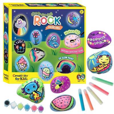 Creativity for Kids Glow in the Dark Rock Painting Kit: DIY Art for Kids Activities, Painted Rock Kits, Ages 6 - Image 13
