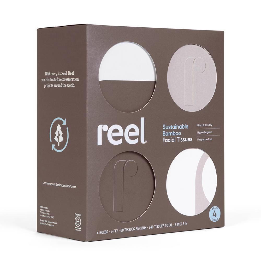 Reel Paper Premium Bamboo 3-Ply Facial Tissue - Image 6