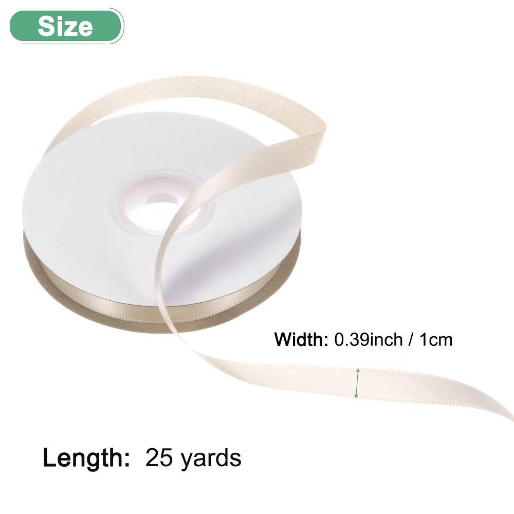 Polyester Satin Shrink-resistant Wrinkle-free Fabric Ribbon 1 Pc - Image 16