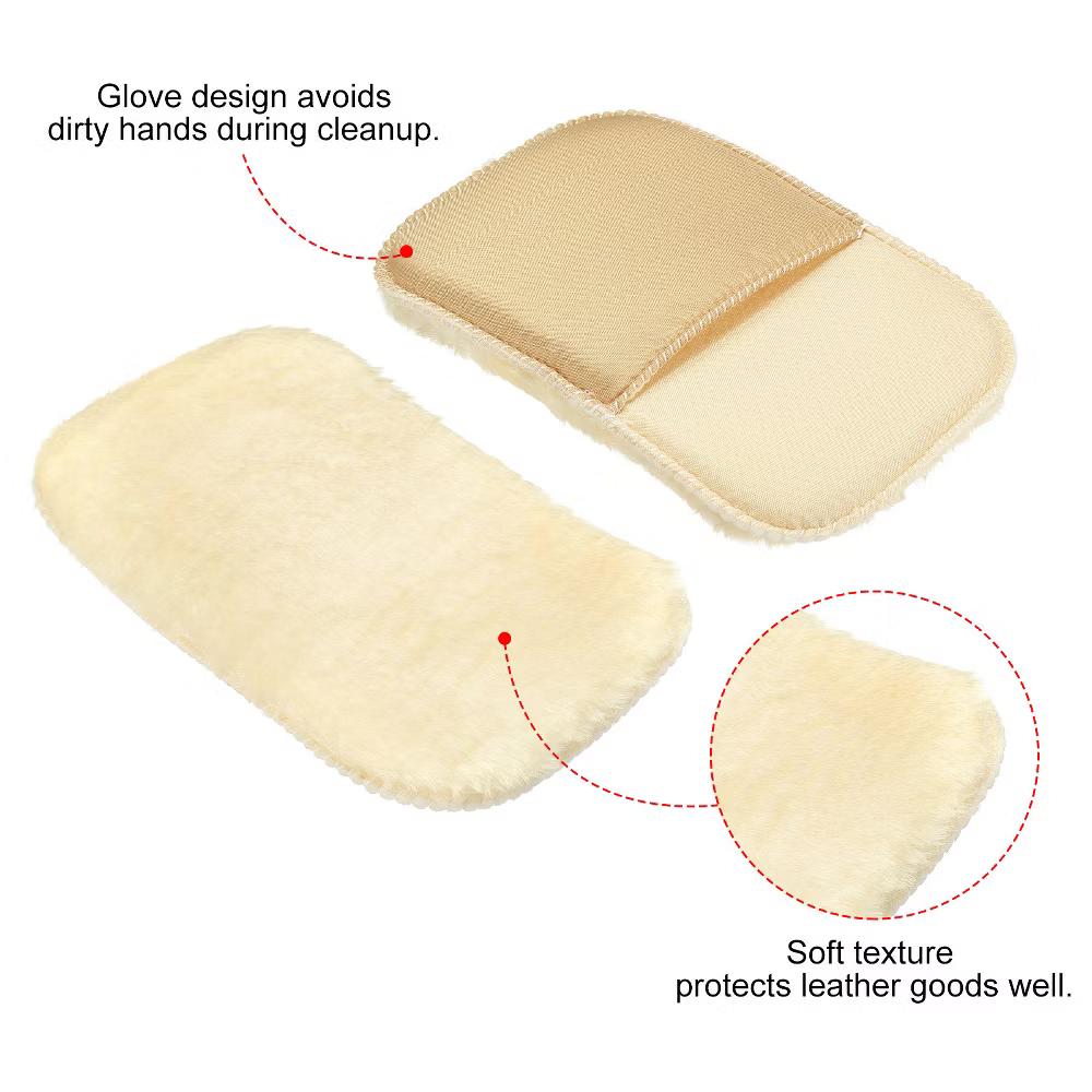 Leather Boots Shoes Polishing Cleaning Shine Gloves 4 Pcs - Image 5