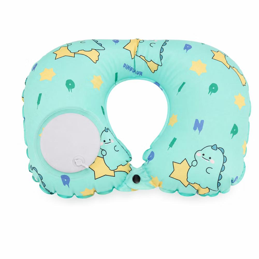 Ice Silk Inflatable Travel Pillow 1 Pc - Image 12