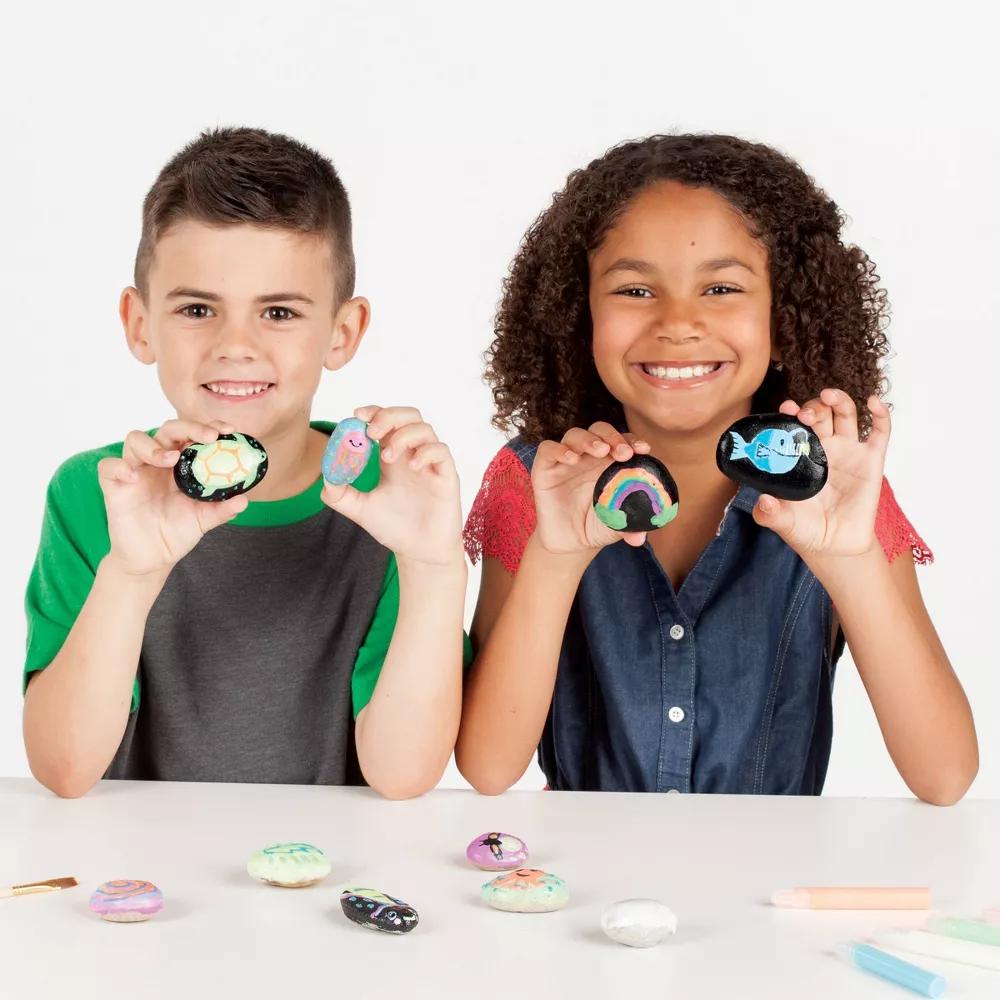 Creativity for Kids Glow in the Dark Rock Painting Kit: DIY Art for Kids Activities, Painted Rock Kits, Ages 6 - Image 12